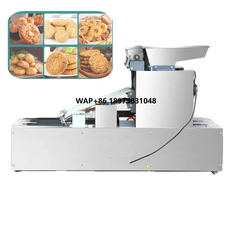 Commercial Automatic Multifunctional Crispy Biscuit Machine & Walnut Cake Shaping Machine