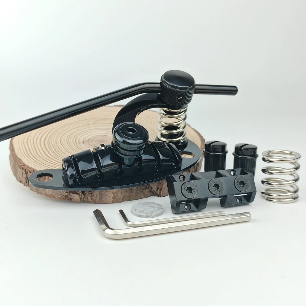 Lockable Vibrato Tune-O-Matic Style Electric Guitar Bridge Stop Bar Tailpiece Tremolo for LP SG Guitars