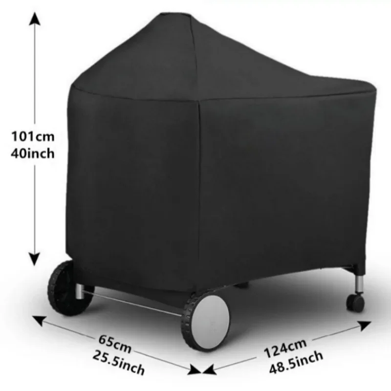 

Triangular top oven cover Garden furniture Dust patio sun shield Outdoor Oxford cloth cover