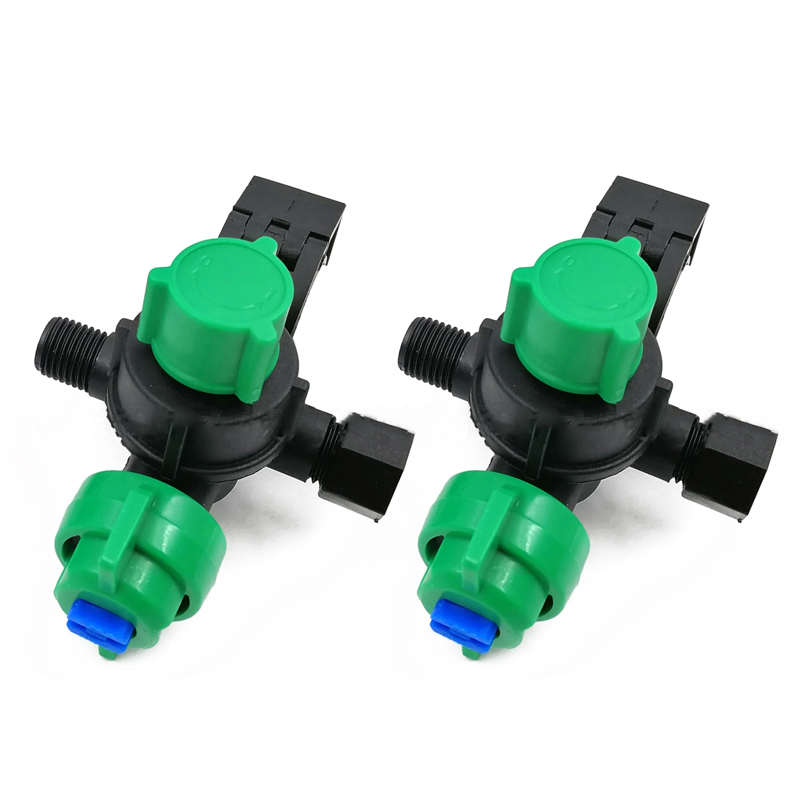 

2pcs Nozzles External Thread Agricultural Sprayer Fan Shaped Spraying Misting Nozzle Garden Tools Replacement Parts