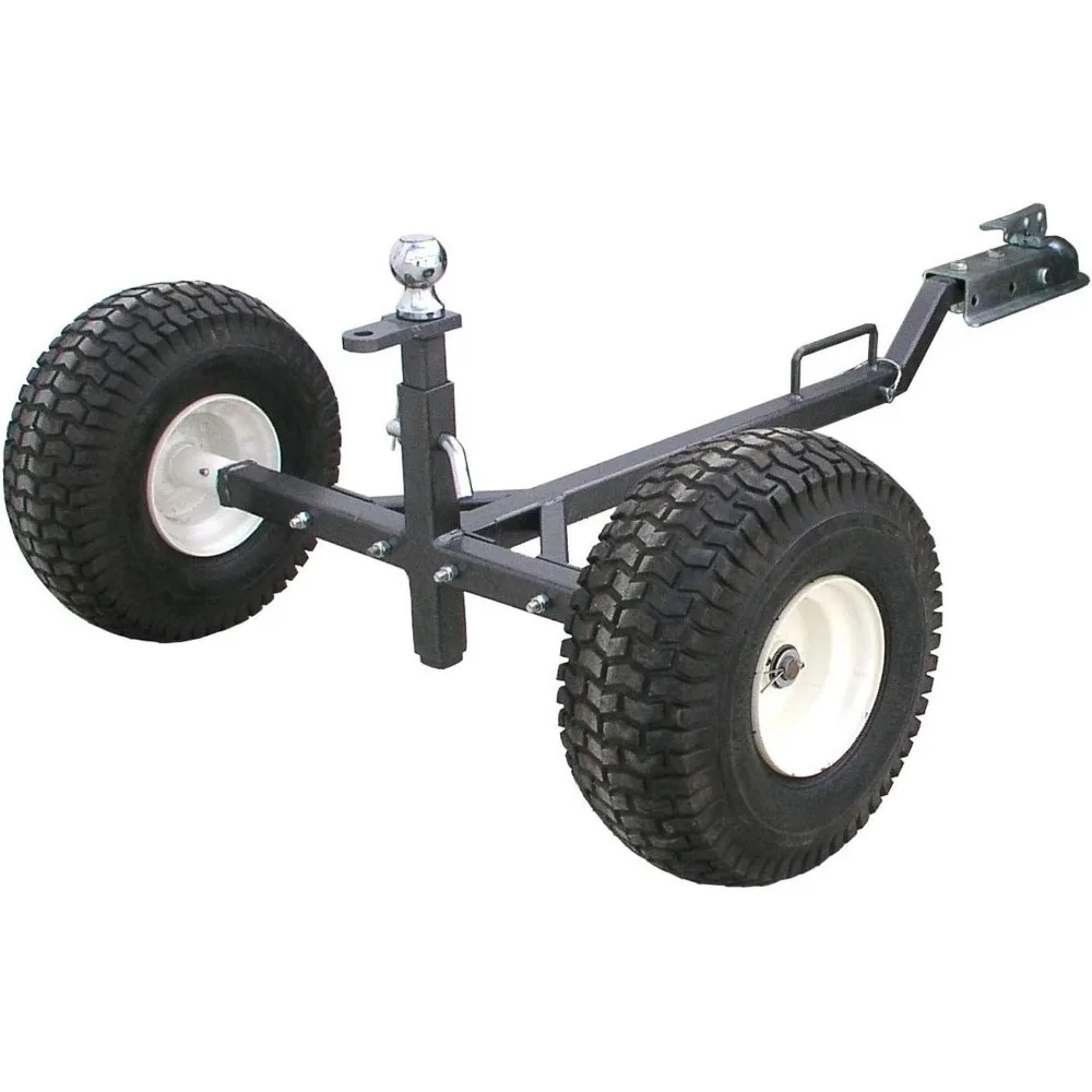 Heavy Duty 4 Wheeler Weight Distributing รถพ่วงที่ปรับได้ค่าเฉลี่ย Dolly ความจุโหลด 800 ปอนด์สําหรับ ATV และ UTV, Silver