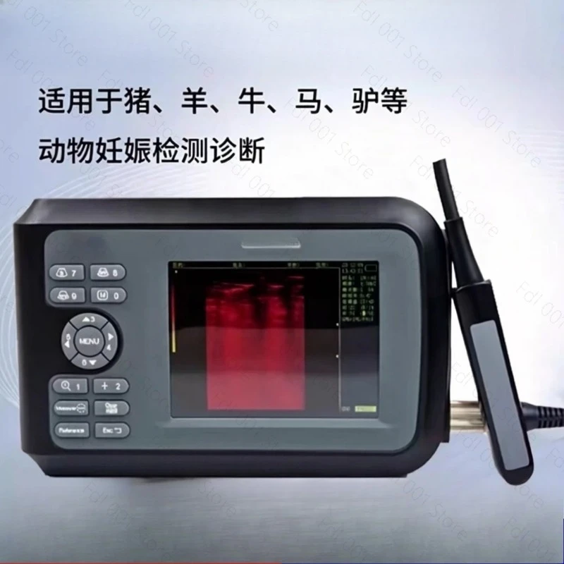 For Sheep Horse Ultrasonido with Rectal Linear Probe Cattle Sonar Scanner Agricultural Use