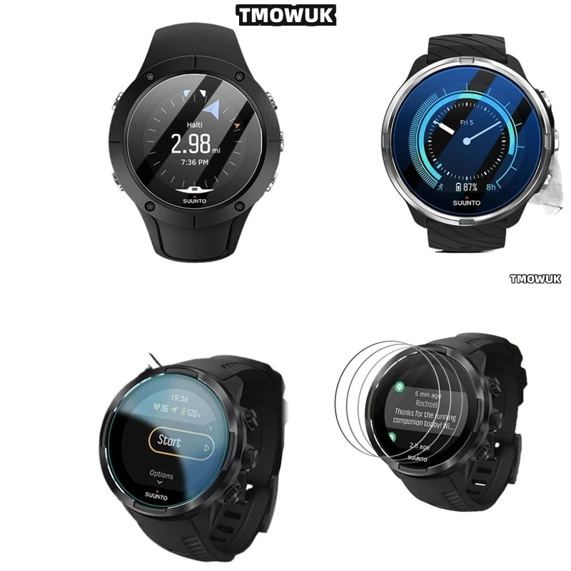

For Suunto 5 7 9 Peak Pro Race S 45mm 49mm OCEAN Traverse Alpha, Compact 9H Tempered Glass Screen Protector