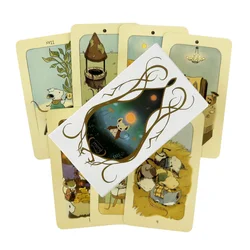 Big Mice Tarot Cards Divination Deck English Versions Edition Mimi Mouse Oracle Board Playing Table Game For Party