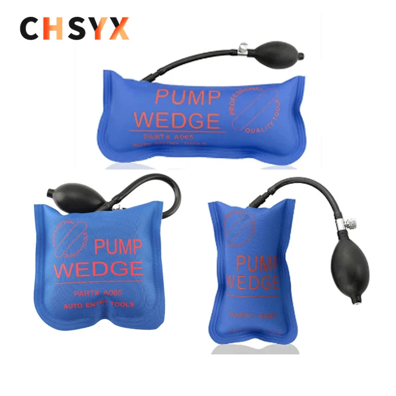 Blue Color Middle Size Air Wedge ,Air pump wedge Inflatable air wedge 165 *150mm
