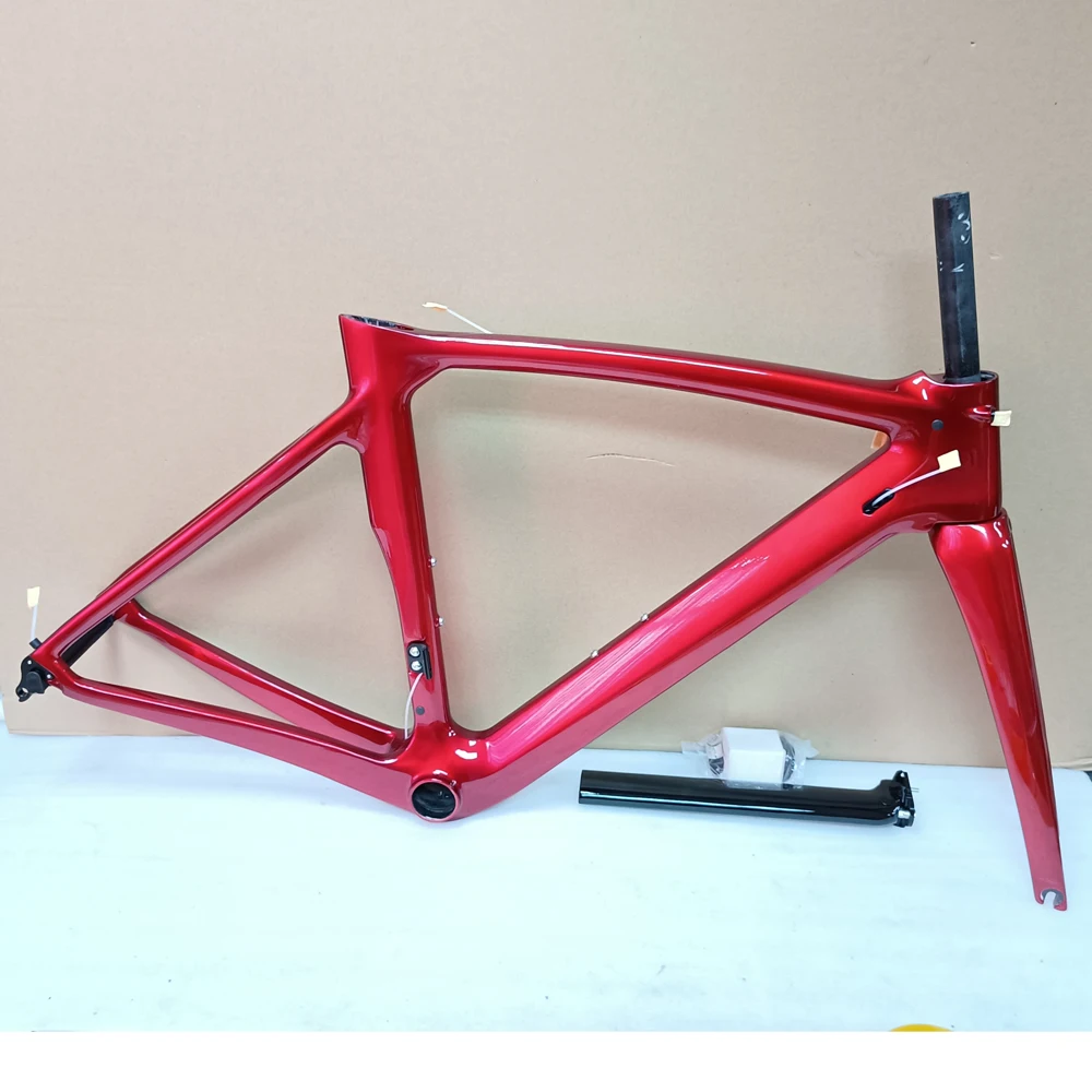 Carbon Road Bike Frame, Disc Brake, Custom Painting, T1100 UD Bicycle Frame