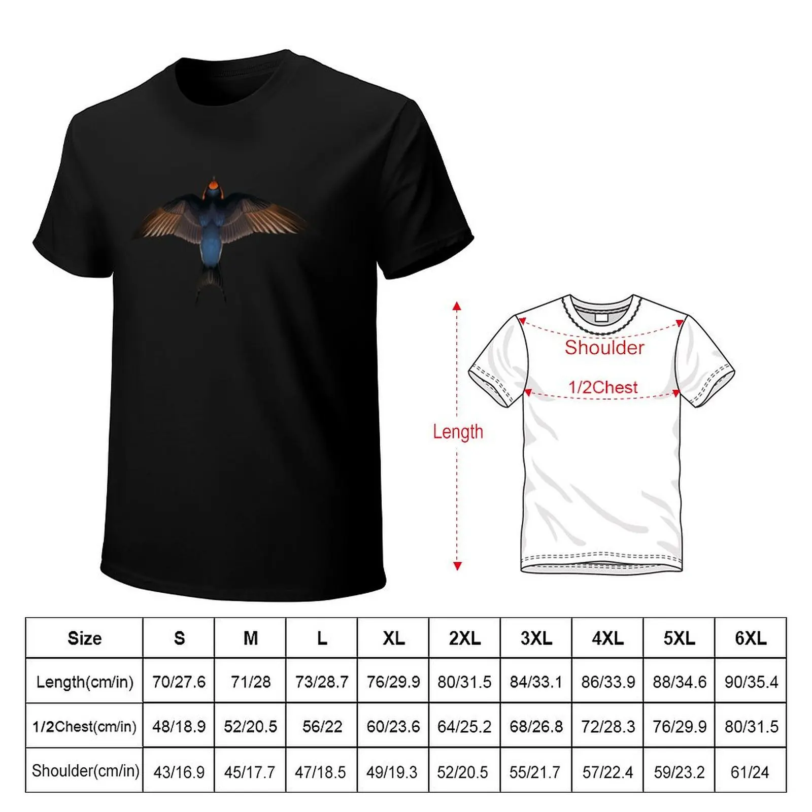Welcome Swallow T-Shirt t shirts for man graphic vintage T-Shirt