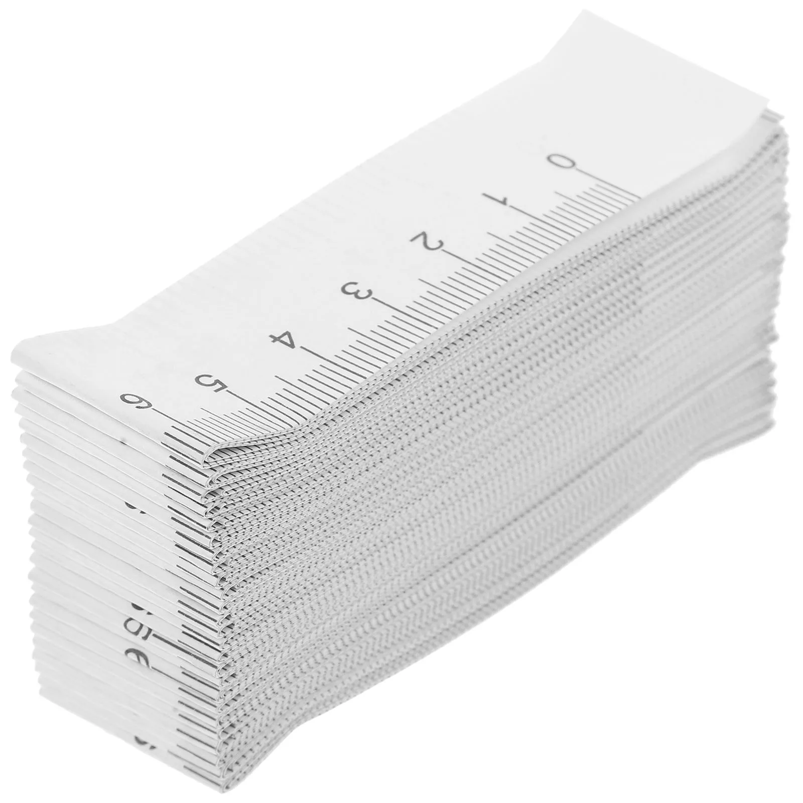 100pcs Disposable Double-Sided Paper Measuring Tape Measure Ruler Tape For Medical Baby Head Use