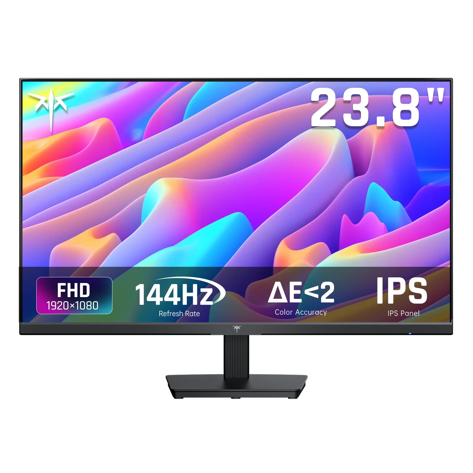 KTC 24 Inch Computer Monitor, FHD 144Hz Office Gaming Monitor, IPS, Adaptive-Sync 1500:1 Contrast Ratio, Bluelight Filter