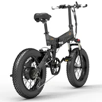 Hot SellingBEZIOR XF200 1000W Motor Folding Electric Moped Bike 48V 15Ah Power Assist Electric Bike Shock Absorption Electric Bi