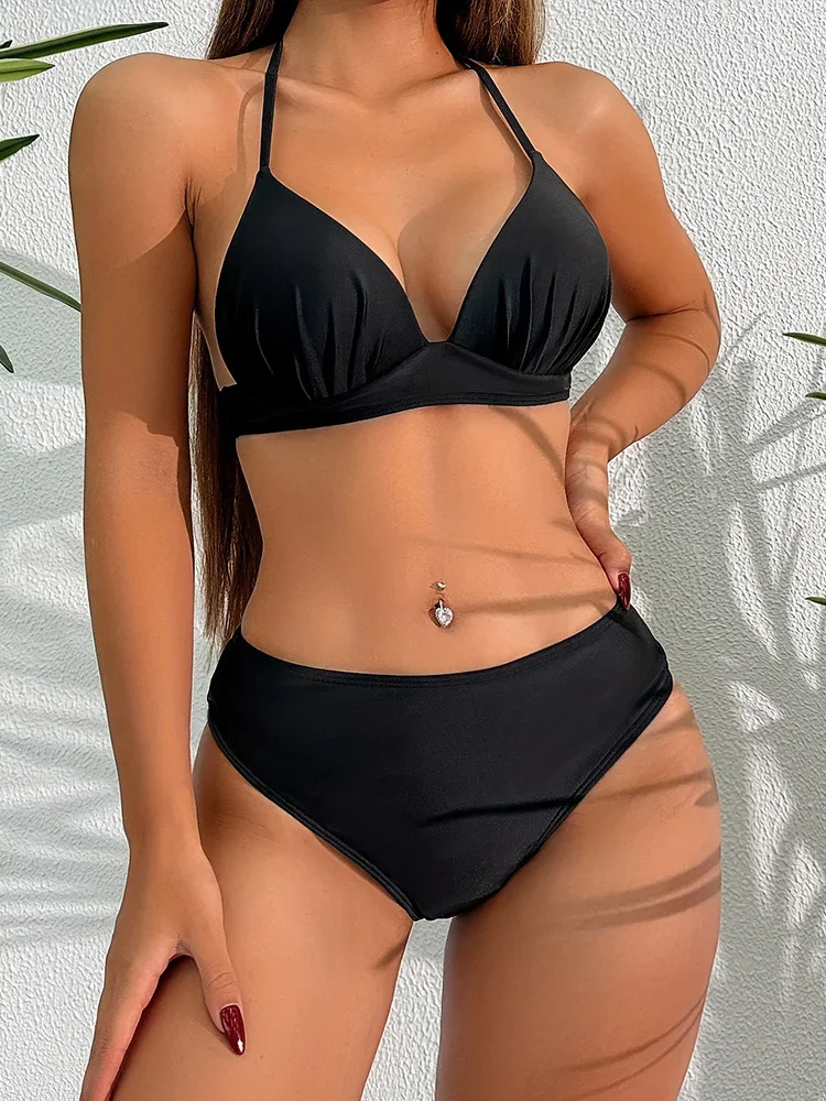 UETEEY مثير الدانتيل يصل بيكيني تنورة 3 قطع مجموعة النساء انقسام عارية الذراعين عطلة الشاطئ ملابس السباحة 2025 جديد الصيف ملابس السباحة مجموعة البكيني