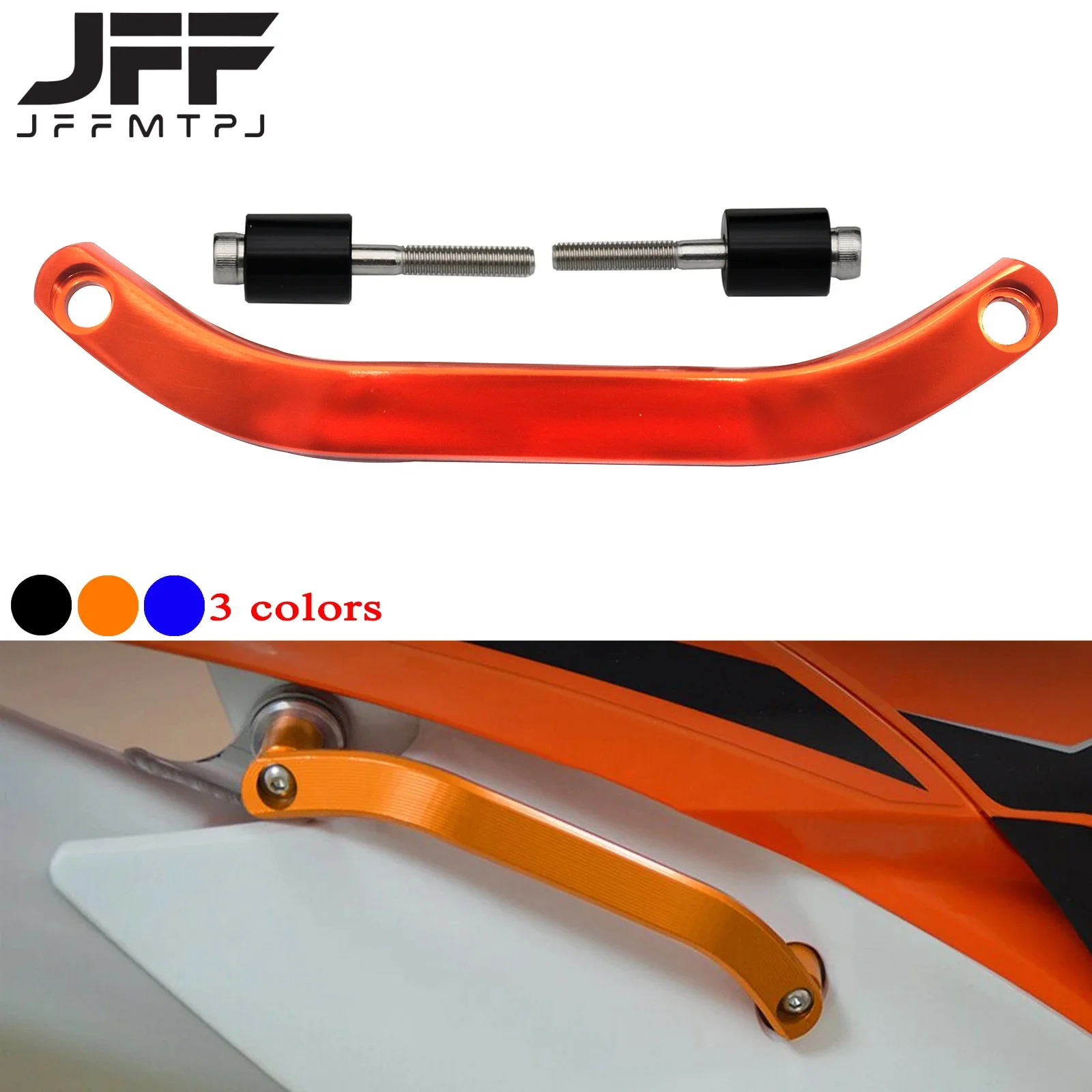 Motorcycle CNC Rear Grab Armrest Handle For KTM EXC SX XC XCW EXCF SXF XCF XCFW SMR 125 150 200 250 300 350 450 500 2011-2016