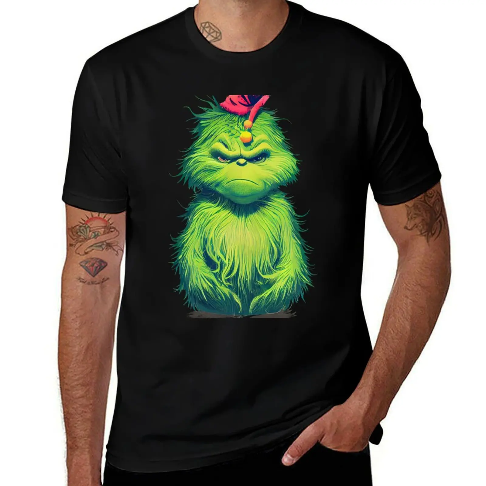 

Shaggy Christmas Elf T-Shirt affliction shirts sublime graphic t shirt vintage oversized t shirt T-shirt men