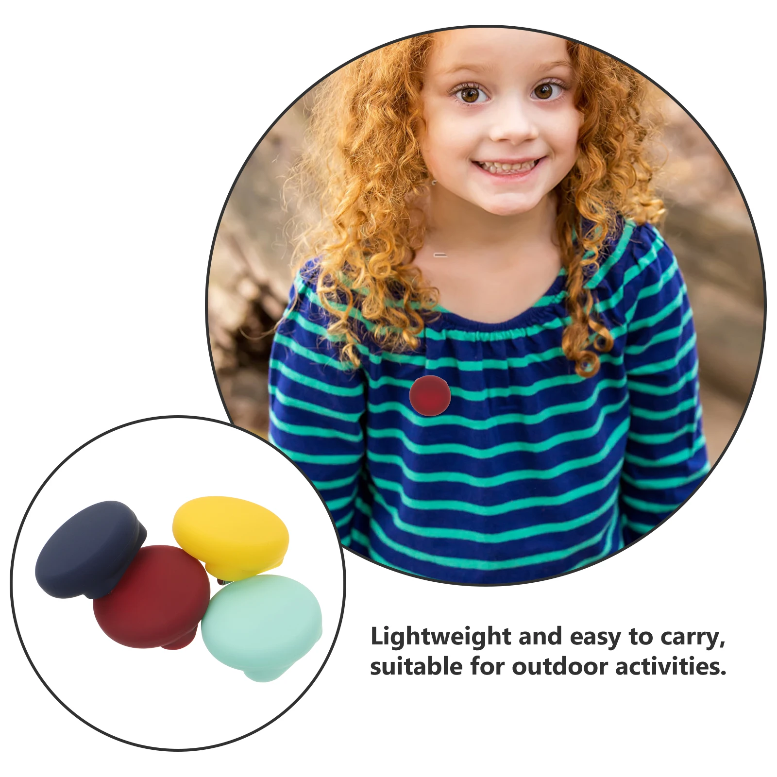 

4pcs Tracer Protective Cases Silicone Cover for Outdoor Reliable Child Tracker Shockproof Accessory Small Supply