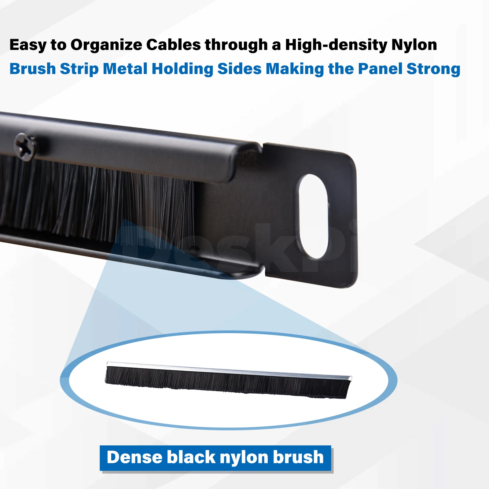 DeskPi 0.5U 10 inch Rack Shelf for T0/T1 Server Cabinet RackMate Accessories