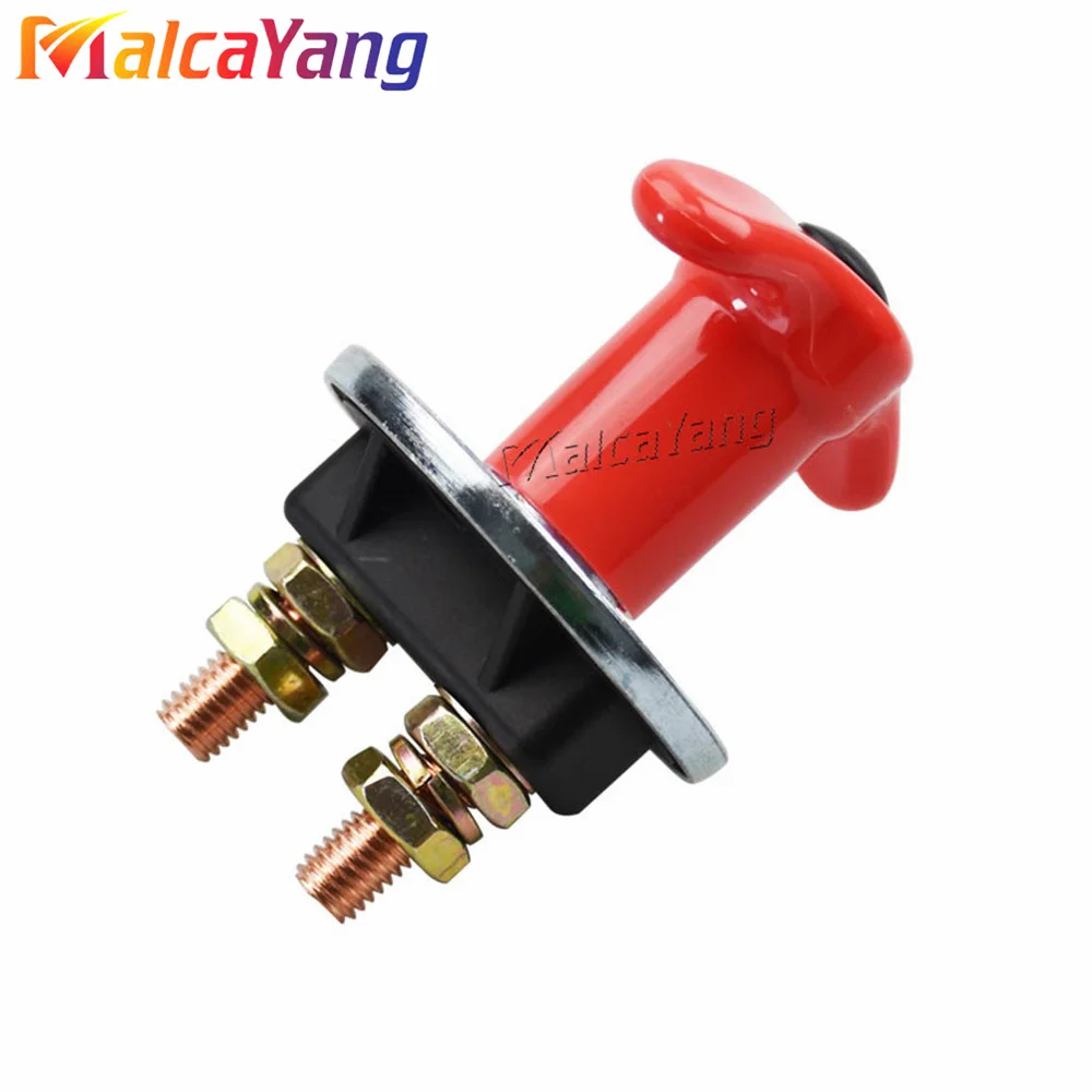 Heavy Duty Battery Isolator Switch Disconnect 250 Amp 12V-24V Power Disconnector For Auto, Boat, Trucks OE: 443815432020