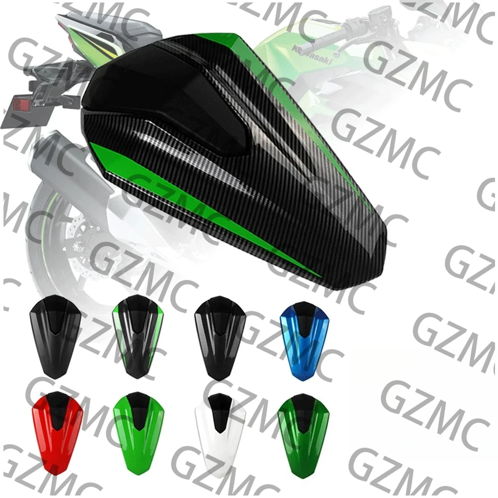 NINJA400 EX400 لكاواساكي نينجا 400 Z400 2018 - 2025 مقعد الدراجة النارية هدية الركاب الخلفي بيلايون غطاء مقعد هدية القلنسوة