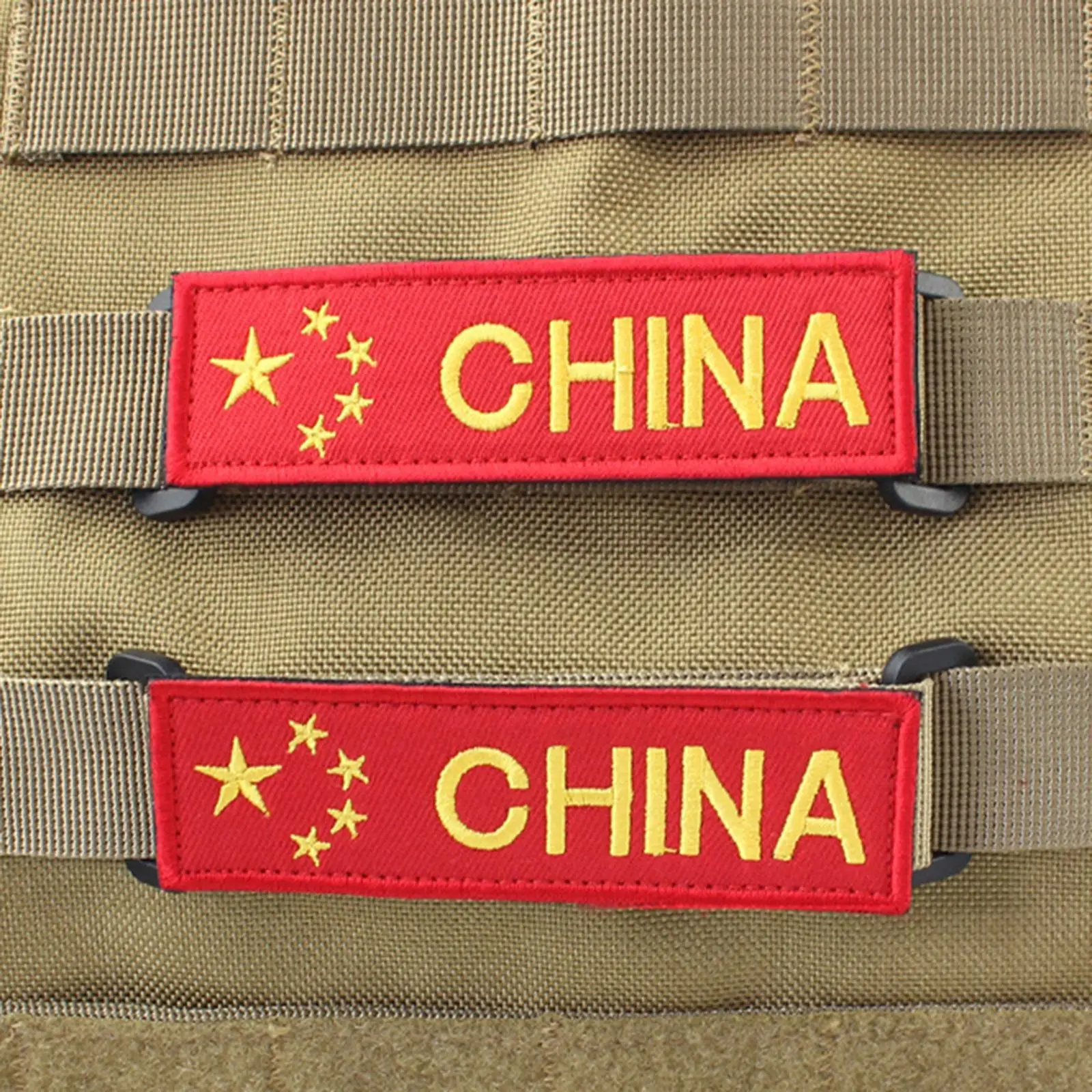 Durable Clip on Patch Sticker Holder Board with Molle Interface for Backpack Patches Display and ID Tag Attachment Nylon - view 6