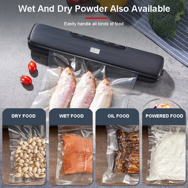 Hot Selling Durable Dry Moist Mode Saver Food Vacuum Sealer for Food Storage