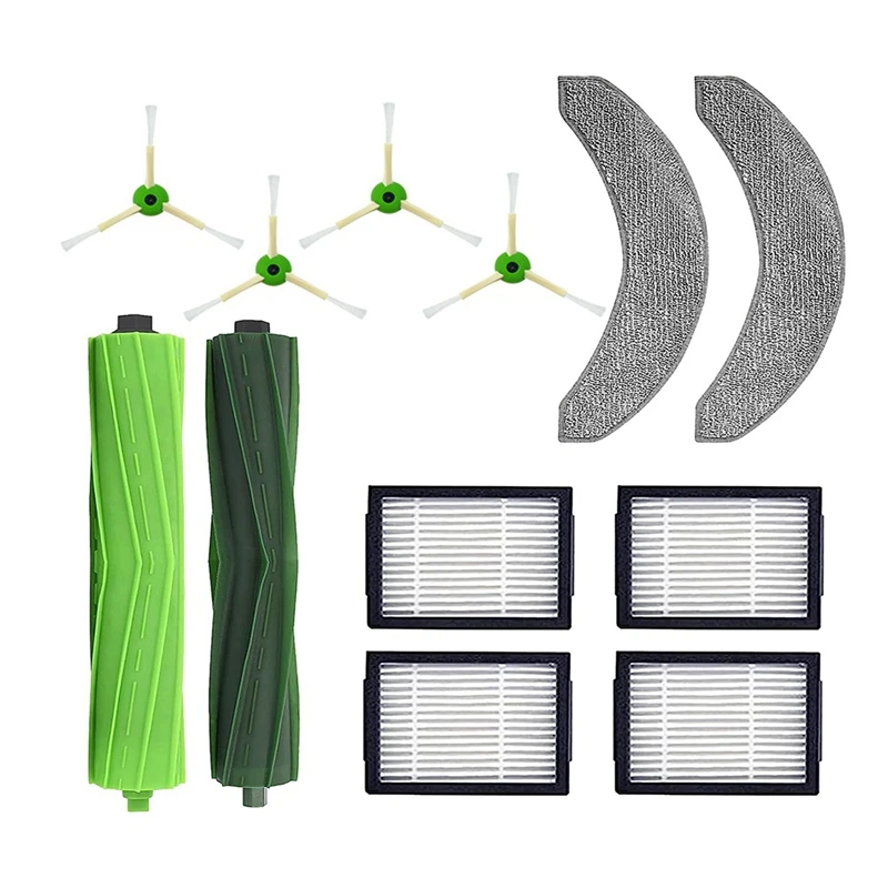 

Main Brush Edge Brush Filter Cloth Spare Parts Accessories Irobot Roomba Combo J7+ Vacuum Cleaner