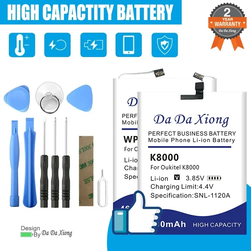 K3Plus K10 S80 S90 S86 S105 S73 S75 S76 Battery For Oukitel C21 U15 U18 K3 K10 K5000 K8000 K10000 WP5 WP6 WP7 WP12 WP21 Pro Plus