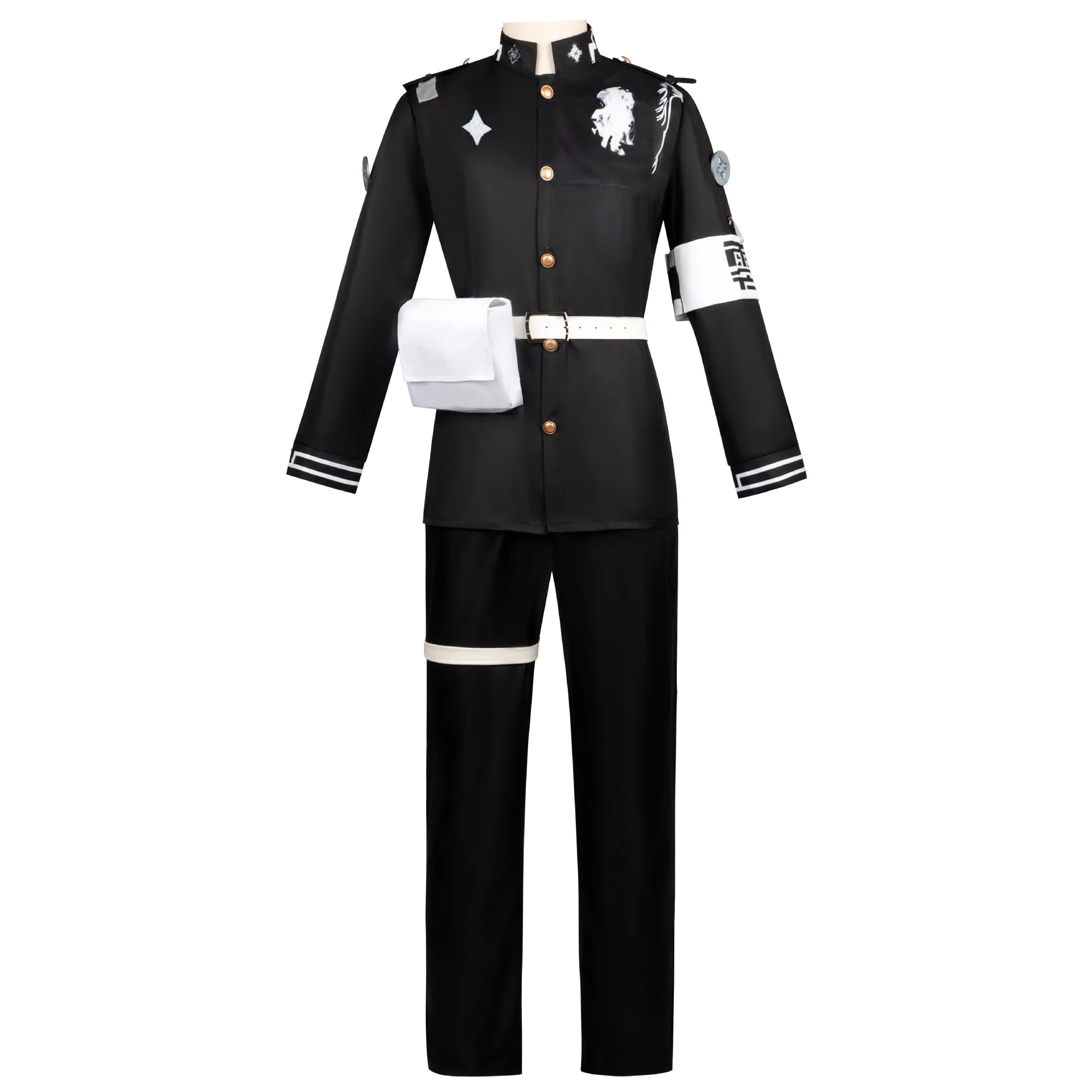 

Hundred Days' War: Final Defense Academy - Shizuhara Biruko, Tsukasa Tsumugi, Amemiya Taimi, Yomei Kowai Cosplay Costumes