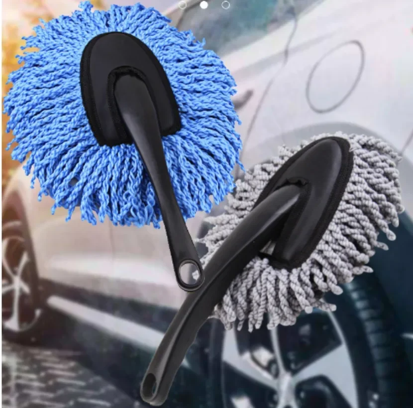 Super Soft Microfiber Car Dash Duster Brush for Car Cleaning Home Kitchen Computer Cleaning Brush Dusting Tool 1PC