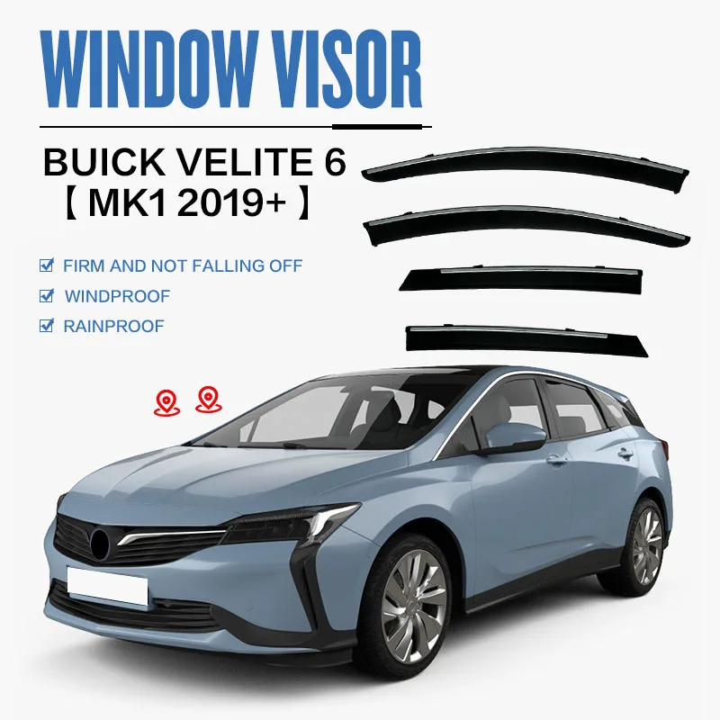 

For BUICK VELITE 6 2019+ Car Window Visor Awning Shelters Windshield Side Window Rain Sun Shade Auto Accessories
