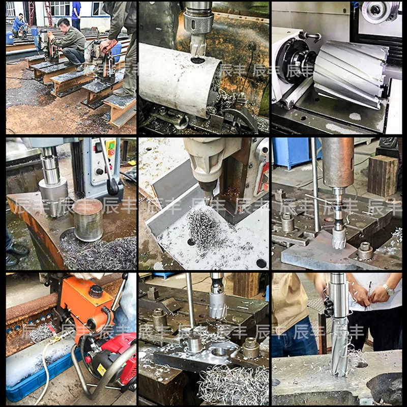 HSS-E Annular Cutter With 3/4" (19.05mm) Weldon Shank Dia 18--60mm×75mm 3" HSS-E Core Drill Bit 22 * 75mm Metal Hole Saw
