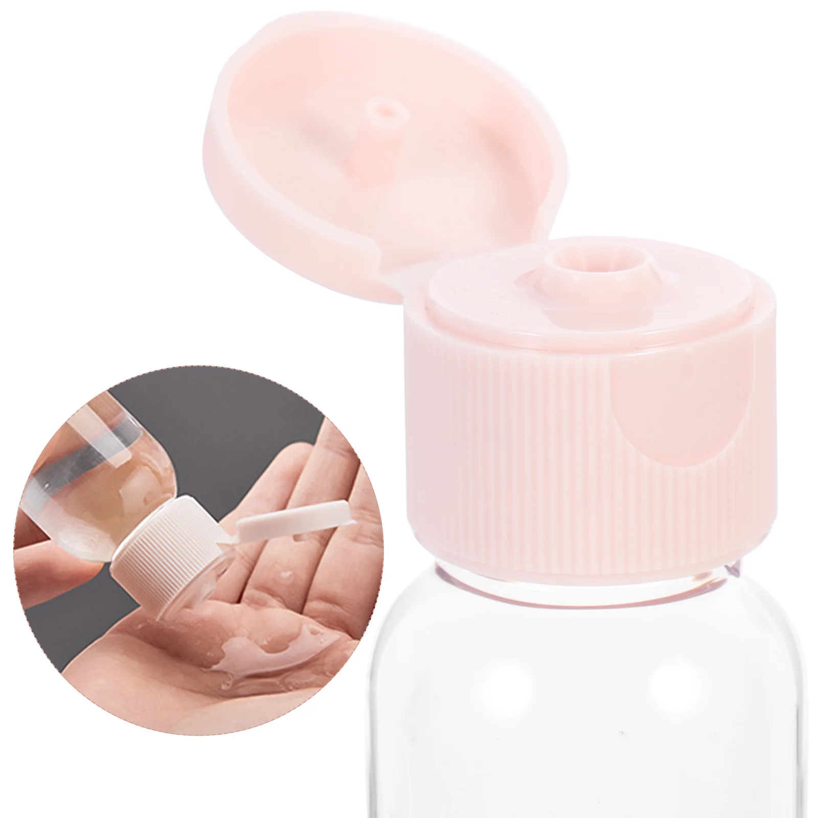 

1 Set Leakproof Bottles Reusable Travel Skincare Storage Empty Lotion Sub Plastic Containers Portable Toiletry Liquid