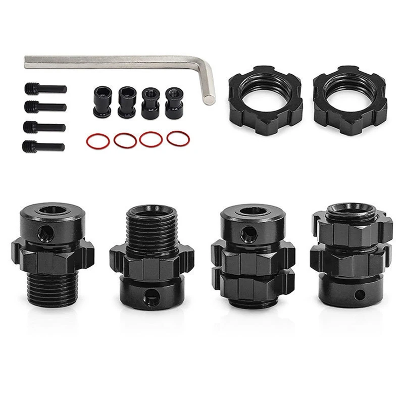 RC Car Upgrade Extended Wheel Hex Hub Adapter 6469 Kit for 1/10 E- E- T- RC Car Accessories