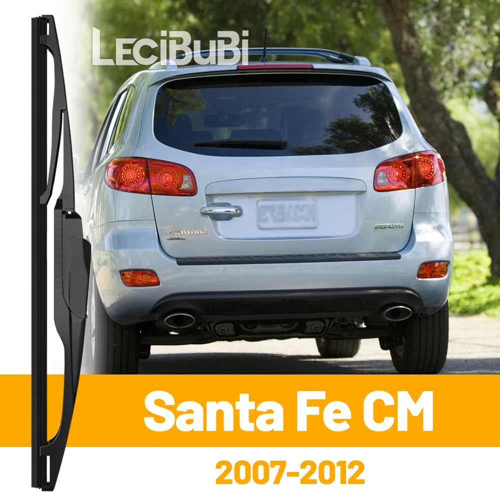 Para Hyundai Santa Fe CM 2007-2012 2008 2009 2010 2011 limpiaparabrisas trasero limpiaparabrisas puerta trasera limpiaparabrisas Accesorios