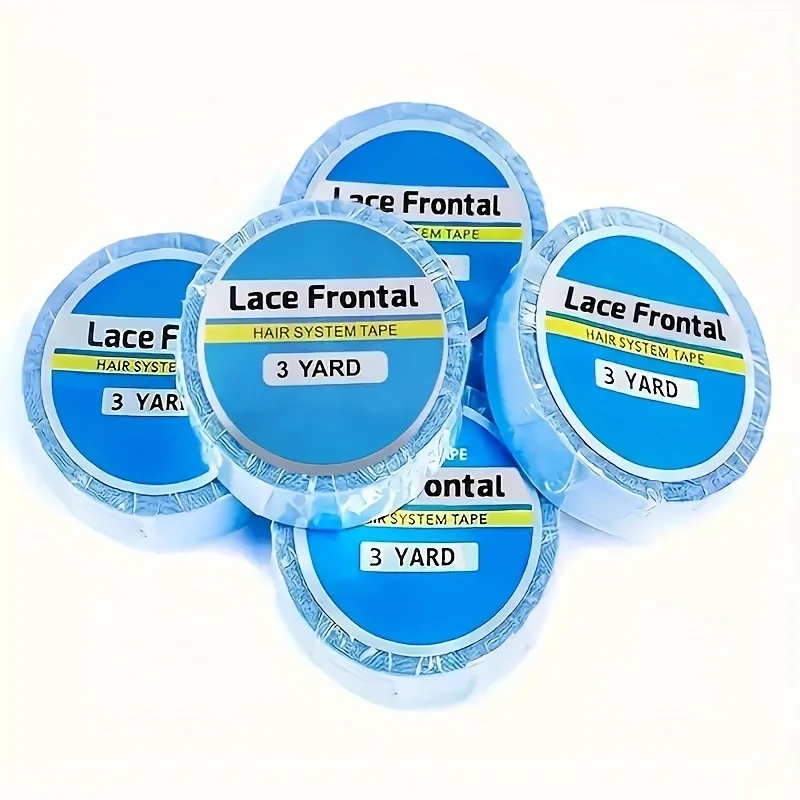Wholesale Price 3 Yard 0.8cm Waterproof Lace Front Wig Tape Front Lace Wig Glue Double Sided Glue Tapes For Hair Extension image 6