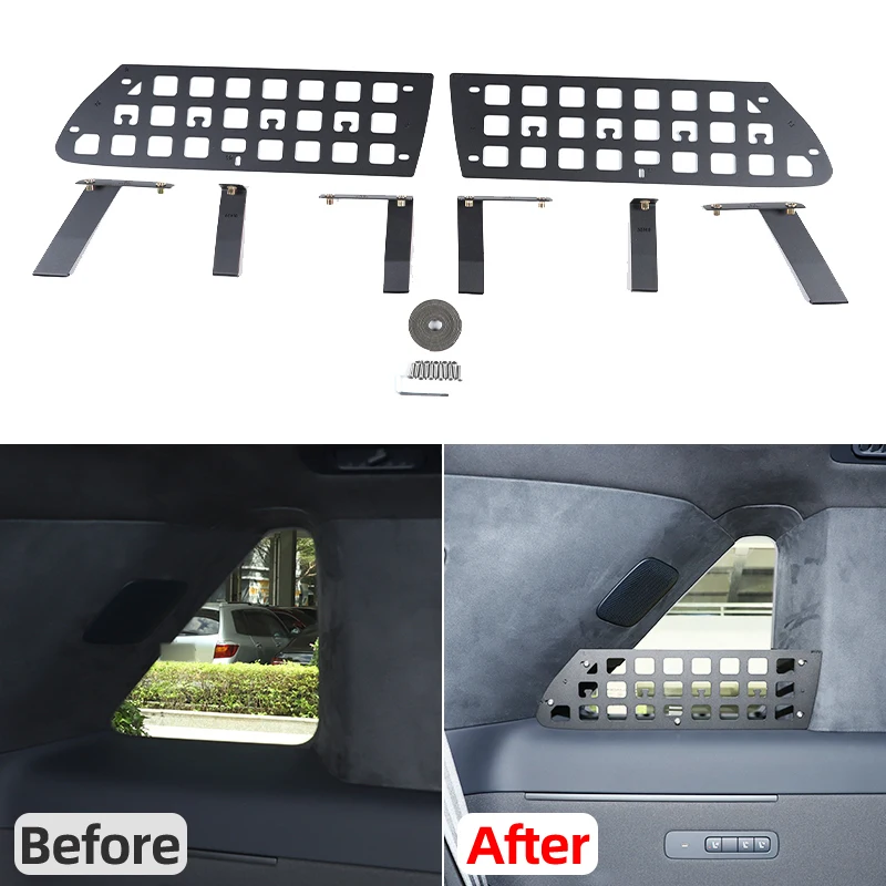 For Land Rover Freelander 8 2026 2027 aluminum alloy trunk window storage fence expansion storage rack car interior accessories