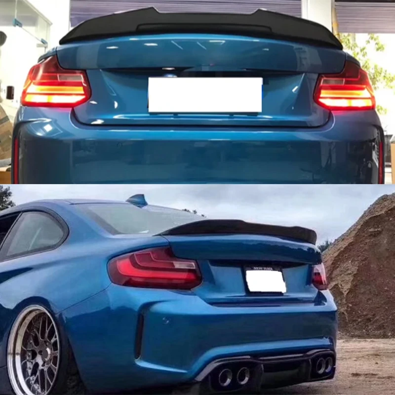 

Задний спойлер (накладка) для BMW F22 F87 M2 218i 220i 225i 228i 230i M235i M240i Coupe 2014-2021, внешние детали кузова
