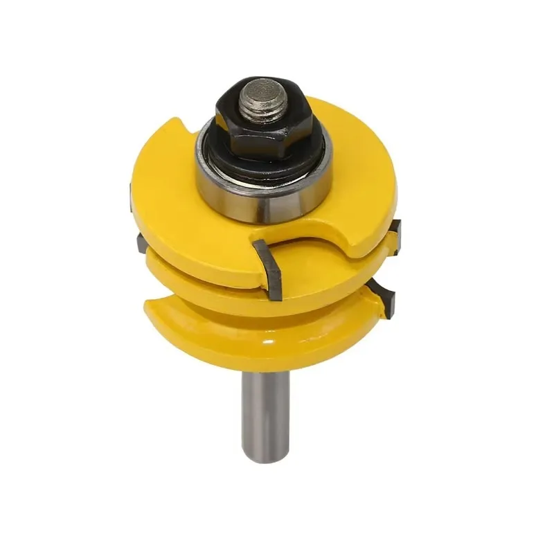 

1 шт., двусторонняя фреза со стеклянной дверью и стилем, хвостовик 8 мм, режущий инструмент по дереву для деревообрабатывающих фрез