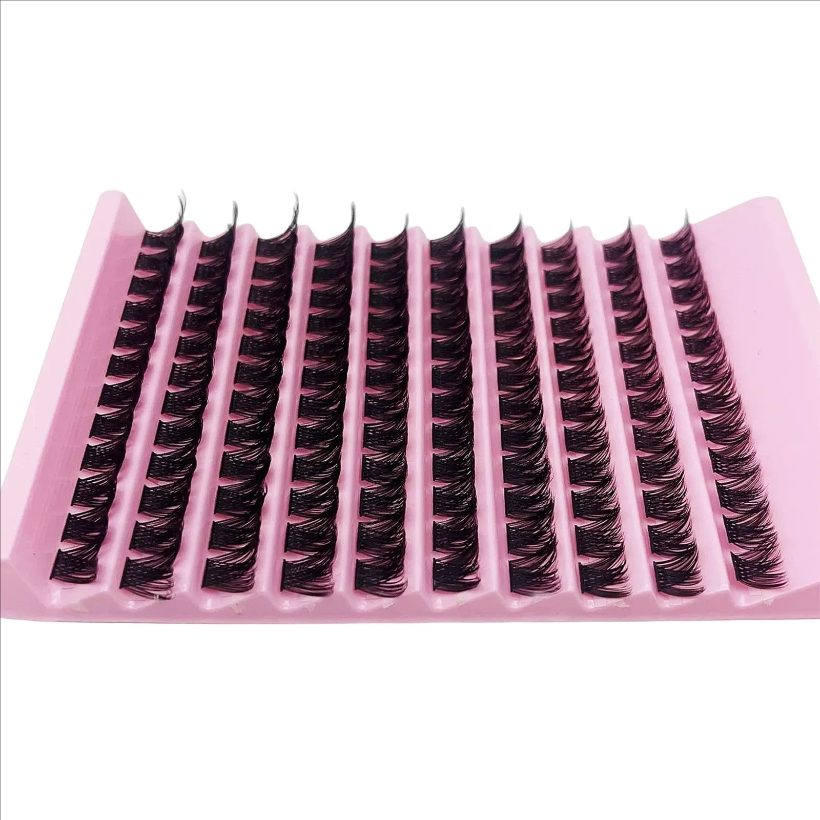 MJ Lash Clusters 120pcs Cluster Lashes 8-16mm Individual Lashes Natural Look D Curl Fluffy Cluster Lashes DIY Eyelash Extension