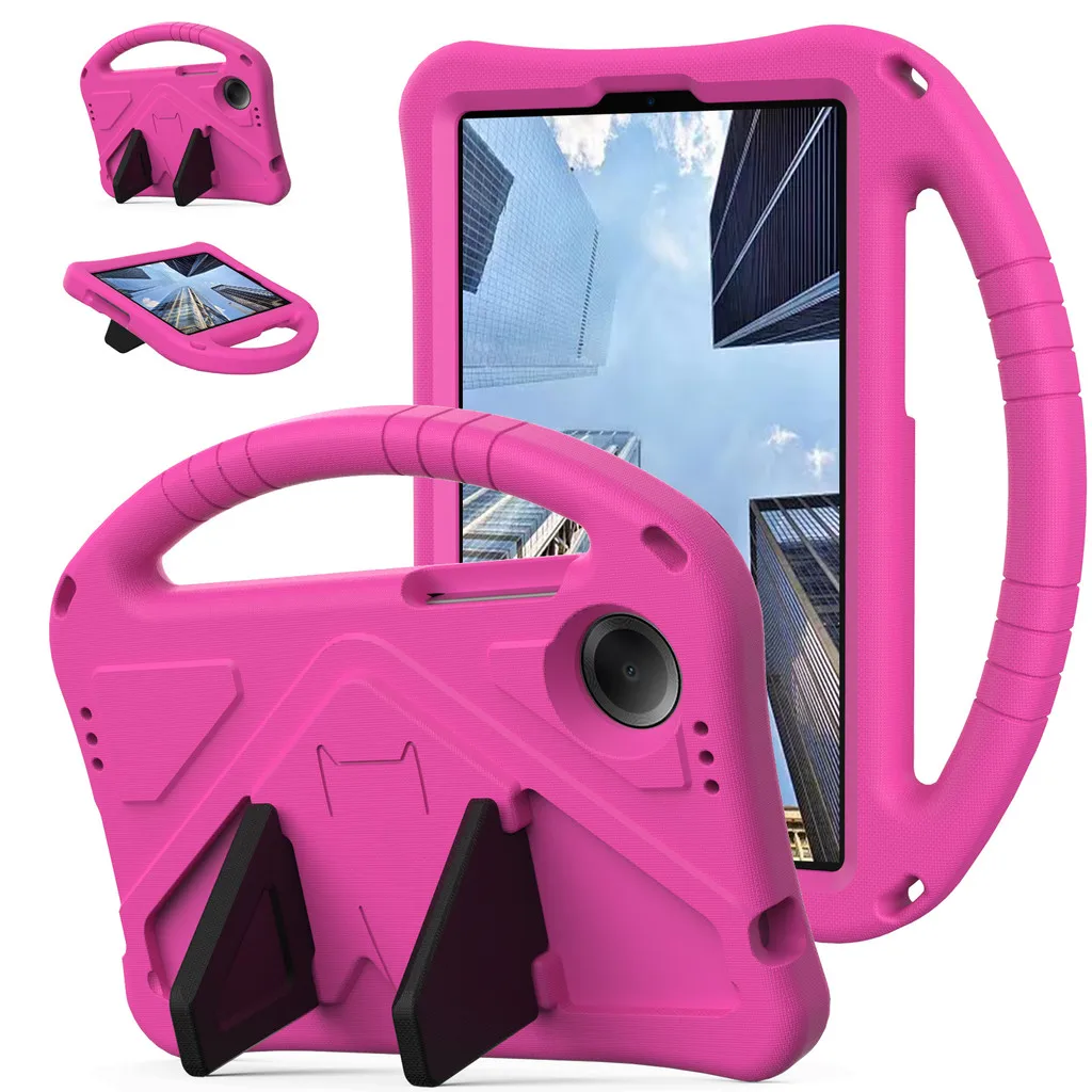 Kids EVA Tablet Case For Xiaomi Redmi Pad SE 4G 2024 8.7 Inch Tablet PC Shockproof Funda with Rear Kickstand