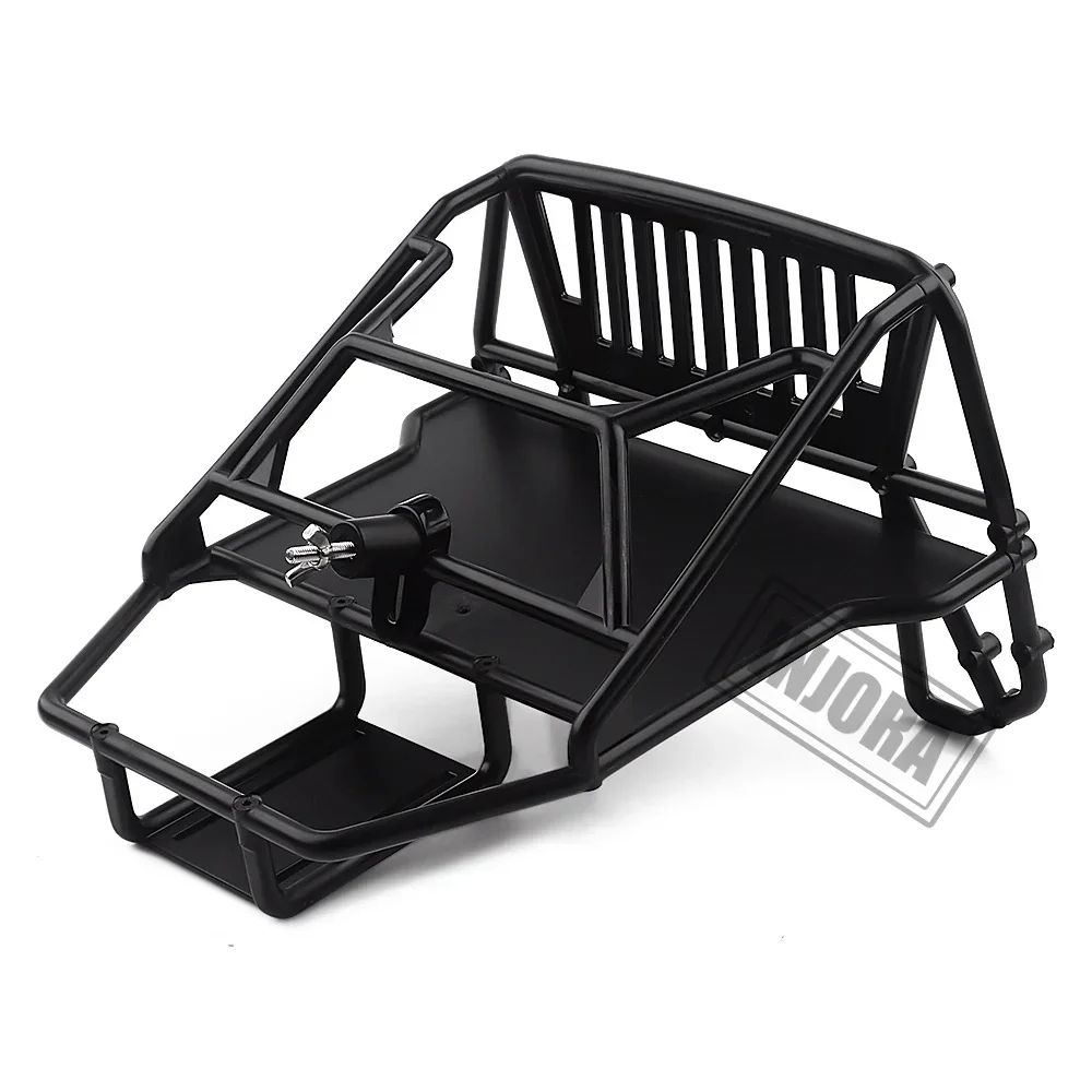 INJORA RC Car Cherokee Body Cab & Back-Half Cage for 1/10 RC Crawler TRX4 Axial SCX10 90046