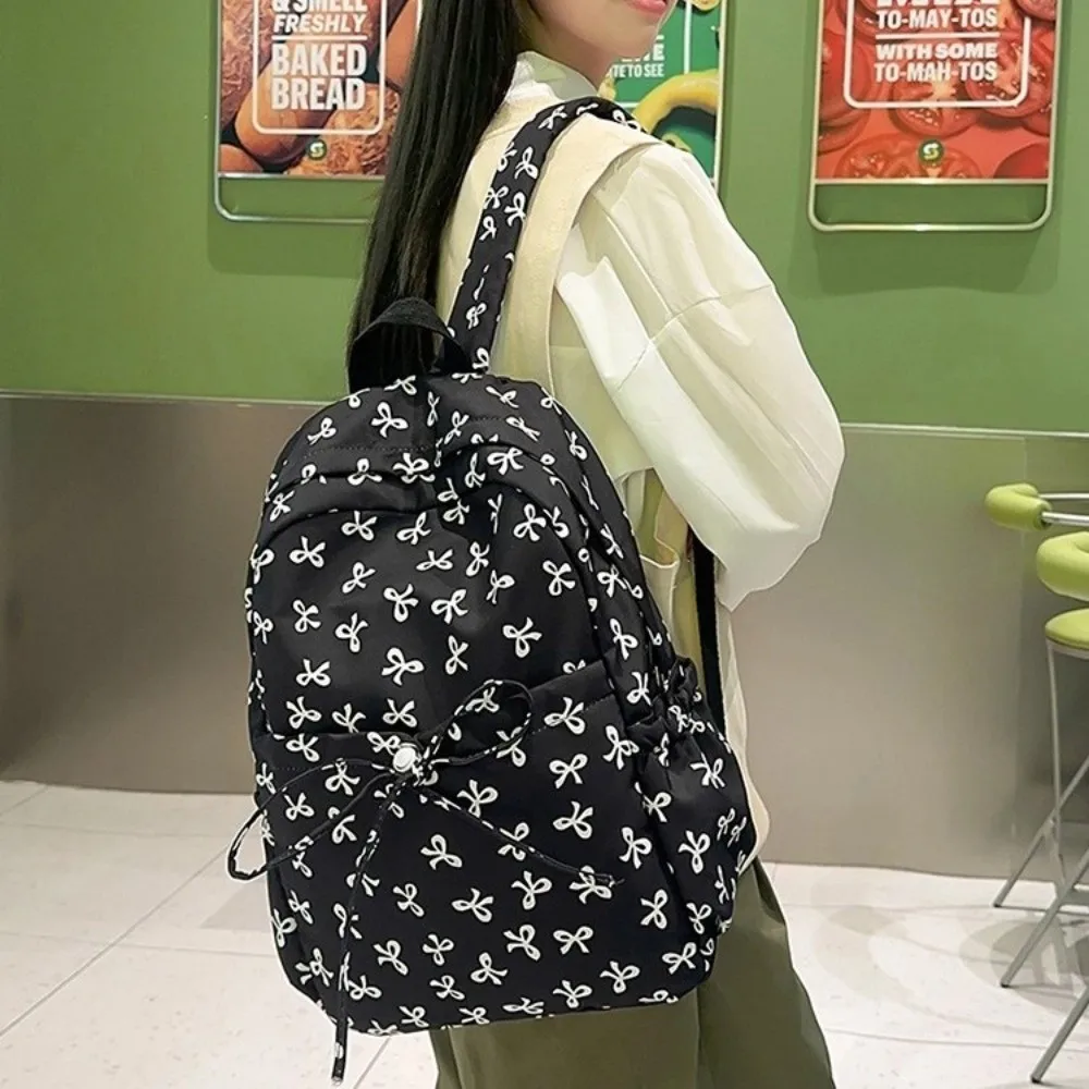 Mode Multi-Pocket Boogvormige Rugzak Grote Capaciteit Verstelbare Bandjes Studenten Rugzak Studenten Schooltas Outdoor