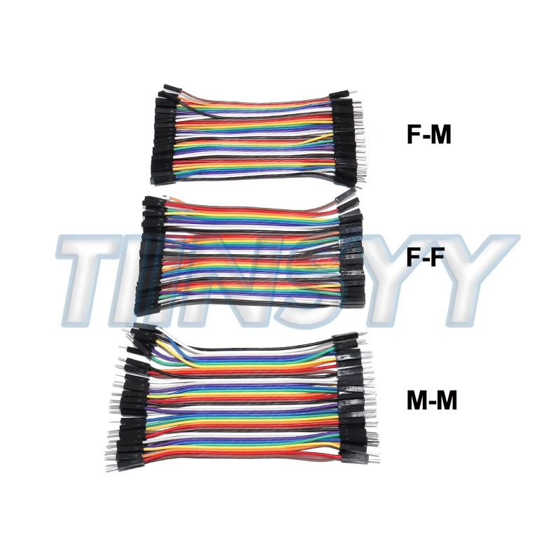 10CM Dupont Cable Male to Male + Male to Female and Female to Female Dupont Line Jumper Wire for Arduino Set DIY Electronics Kit