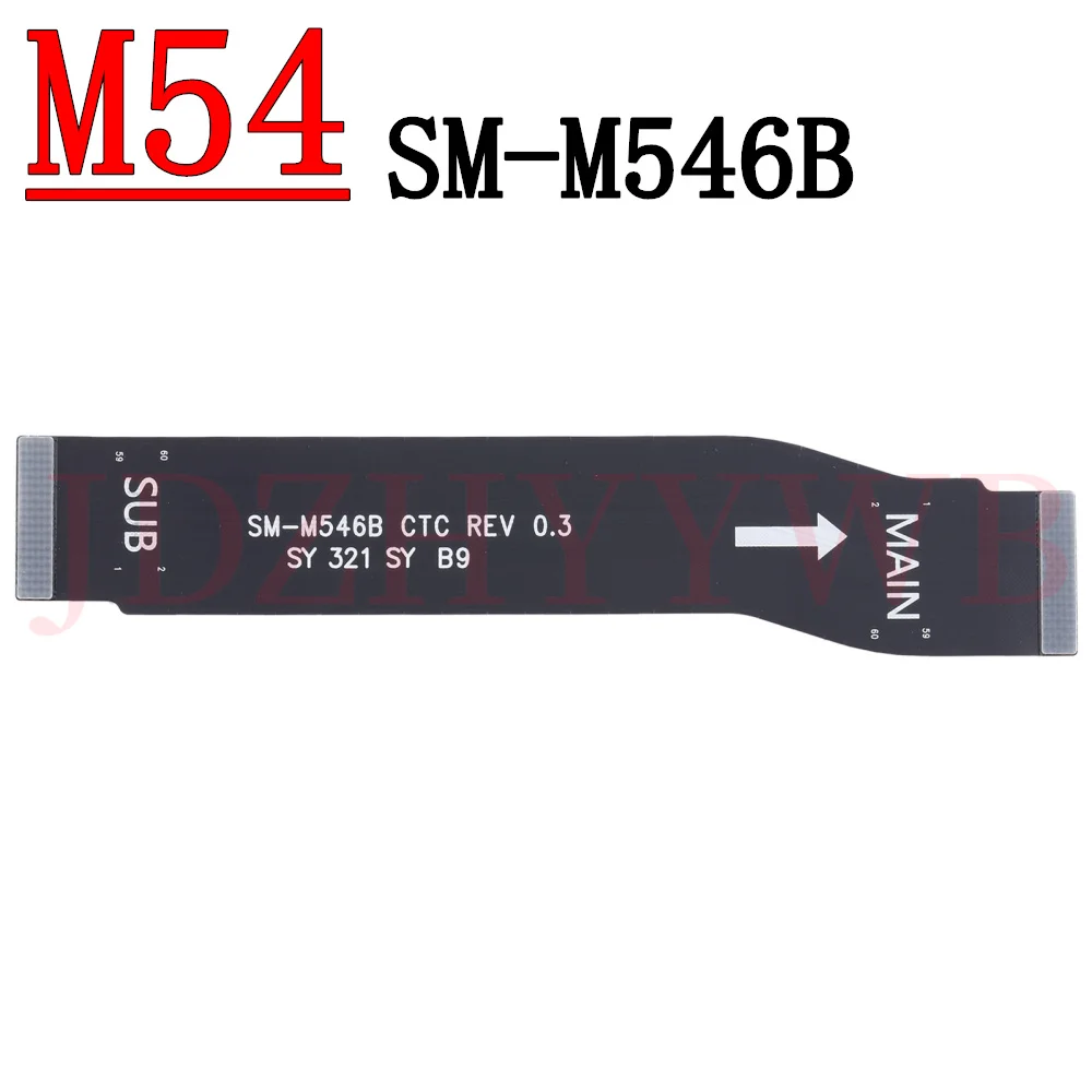 Microphone Type C Tail Plug USB Charging Dock For Samsung M54 5G M546B Charger Board Connector Port Motherboard Flex Cable