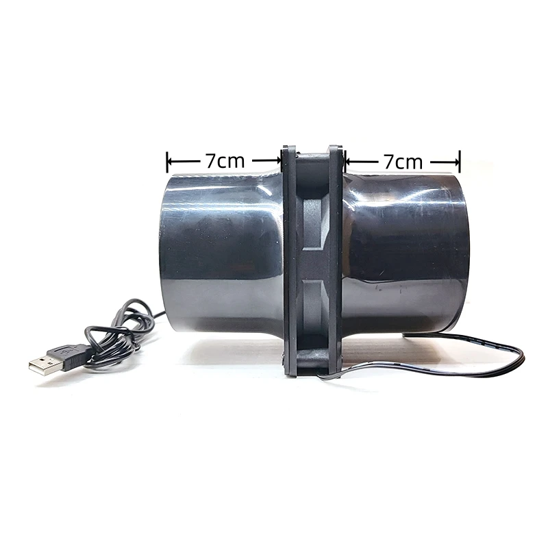Moxibustion USB smoke exhaust fan household small 4-inch ventilation duct indoor smoking welding smoke exhaust fan