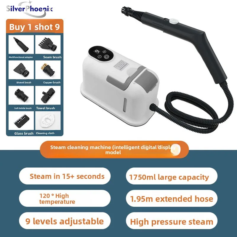 1500W High temperature steam cleaner multi-functional cleaning kitchen range hood  high pressure household cleaner