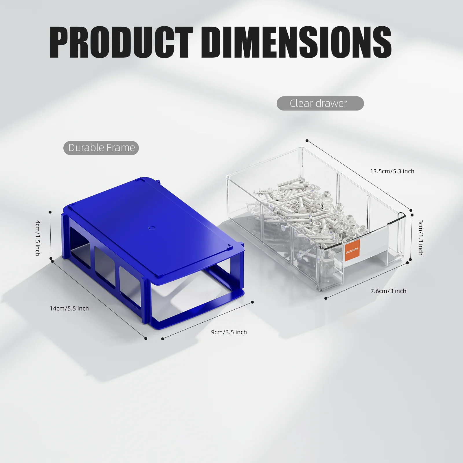 8/16pcs Plastic Mini Storage Box, Stackable Small Tool Storage Bin, Screw Parts Crafts Sewing Thread Jewelry Storage Organizer