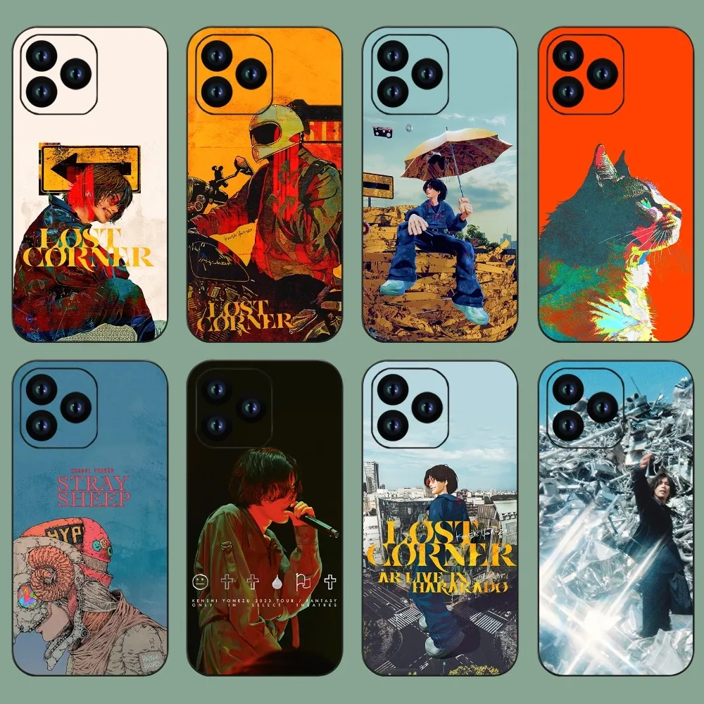 Singer Kenshi Yonezu Lost Corner Phone Case For iPhone 11 12 13 14 15 Mini Pro XS Max X S Plus XR Shell