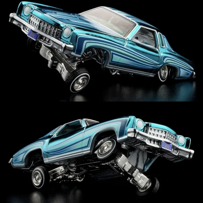 Nowe Dostępne Hotwheels RLC 1:64 Chevrolet Monte Carlo Lowrider Samochód do Skakania Metalowy Miniaturowy Odlew Chevrolet Custom Zabawki