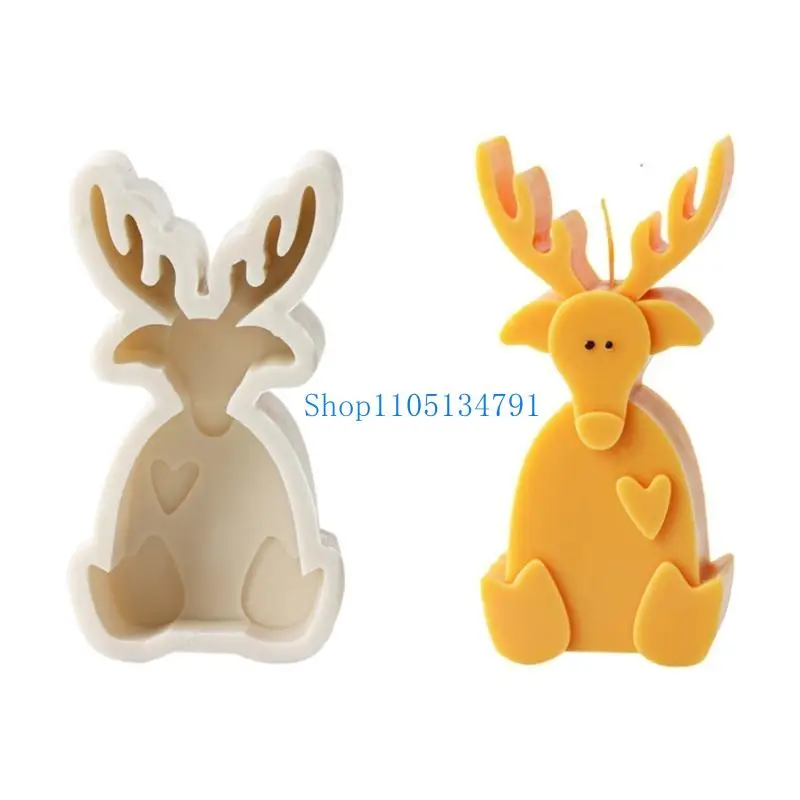Moldes estatua 98km, moldes silicona para velas, molde artesanal, forma Animal lindo, molde arcilla dibujos