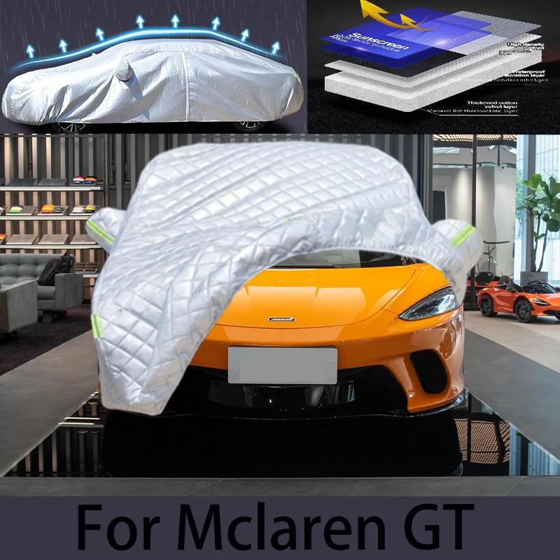 

For Mclaren GT Car hail protection cover Auto rain protection scratch protection paint peeling protection car clothing