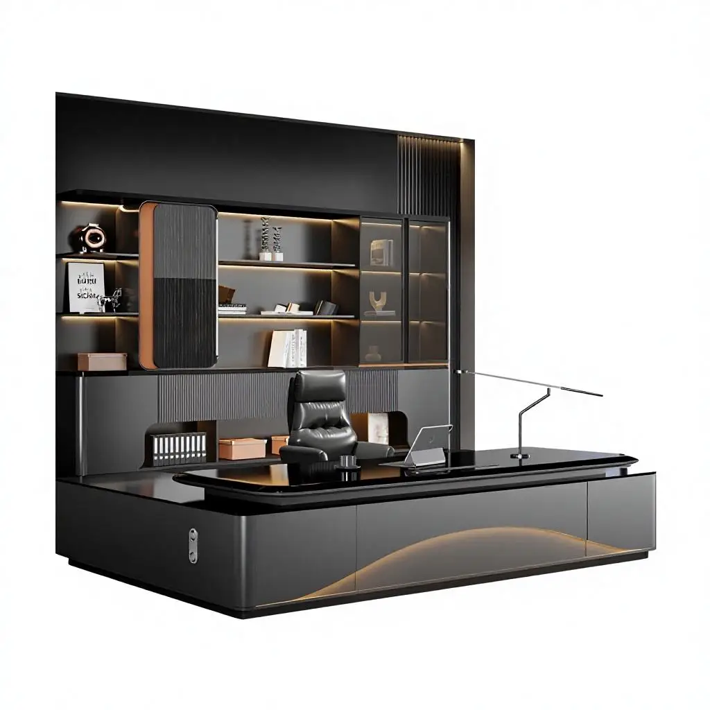 *Modern Executive Office Desk Eco-friendly Durable Desk Boss Manager Luxury Executive Desk High Quality